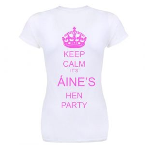 Personalised Women's Tshirt