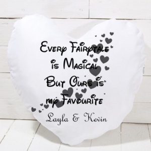 Personalised Heart Cushion