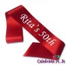 Personalised Sash