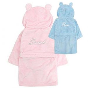 personalised bathrobe